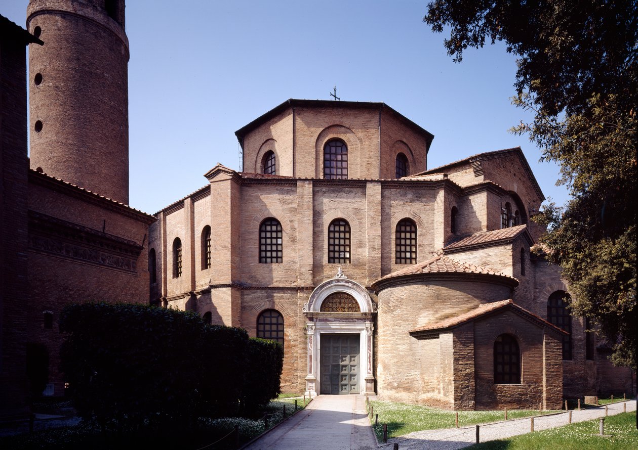 Facade of the Church, c.547 AD by Byzantine School
