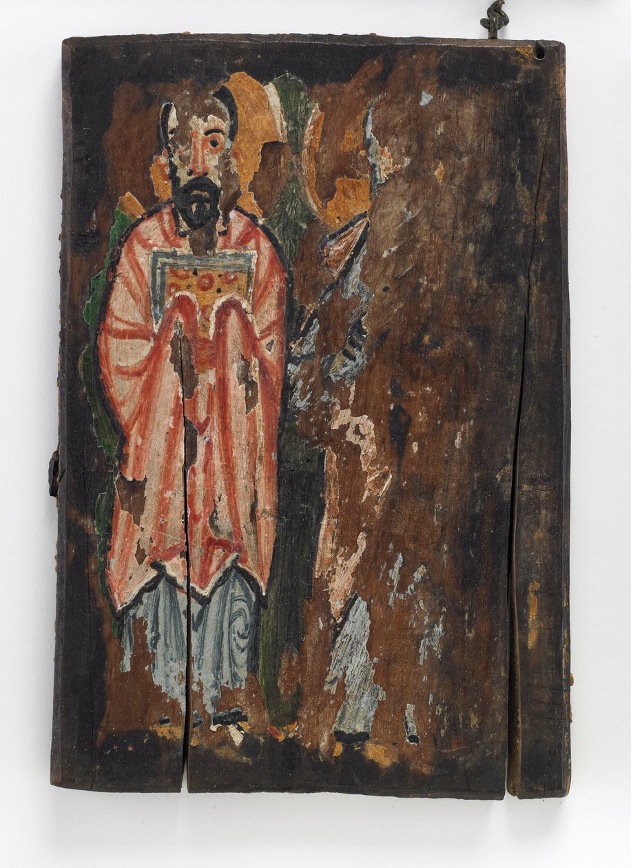 St. Mark and St. Luke, Right Cover of the Washington Manuscript III by Byzantine School