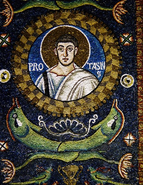 St. Protasio by Byzantine School