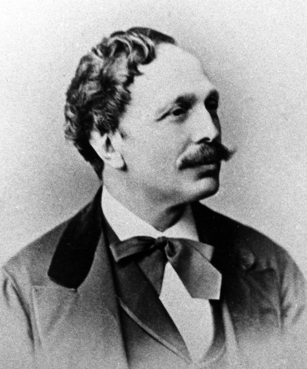 Carte-de-visite of Marius Petipa by C. Bergamasco