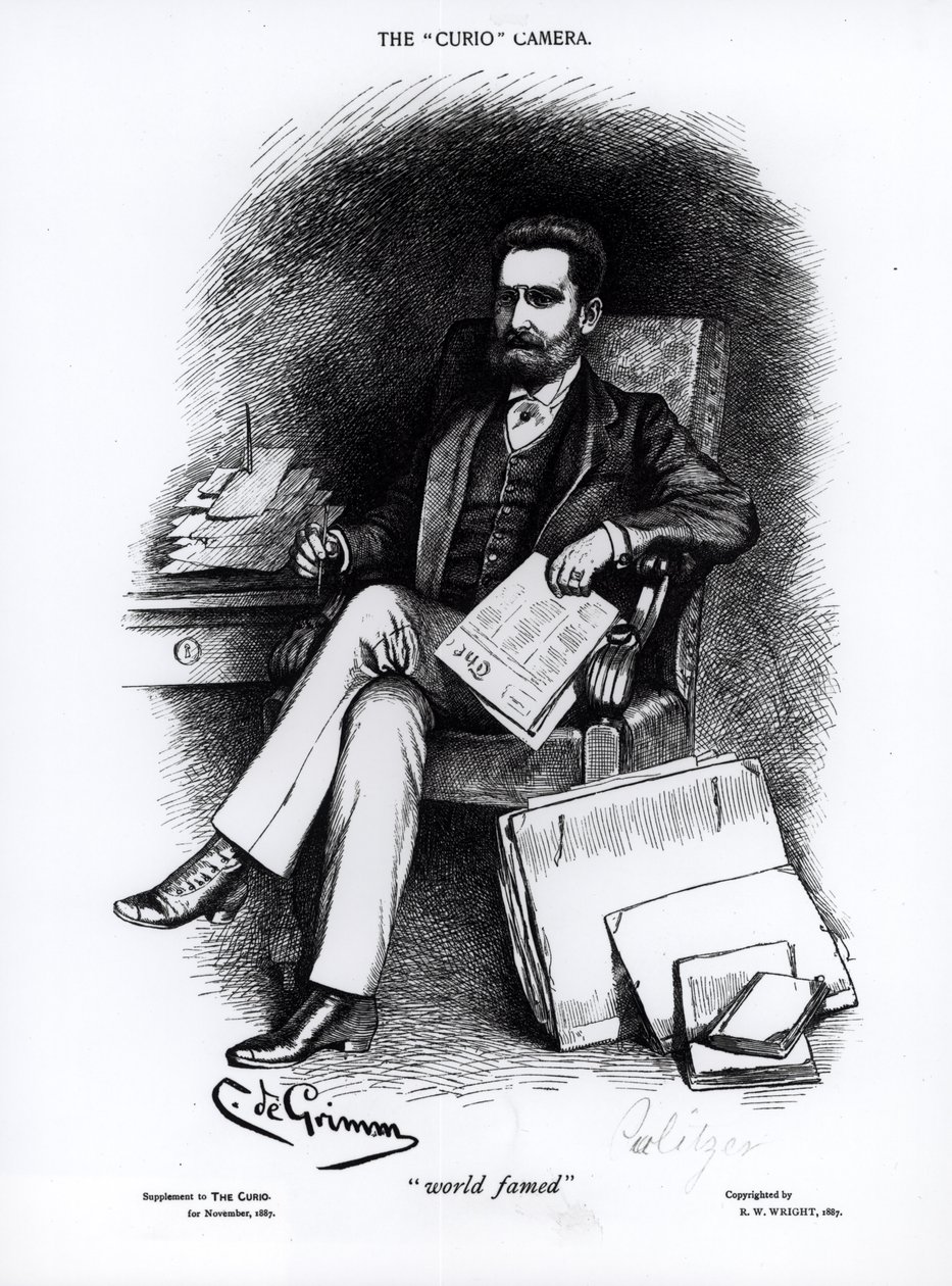 Joseph Pulitzer (1847-1911) from 