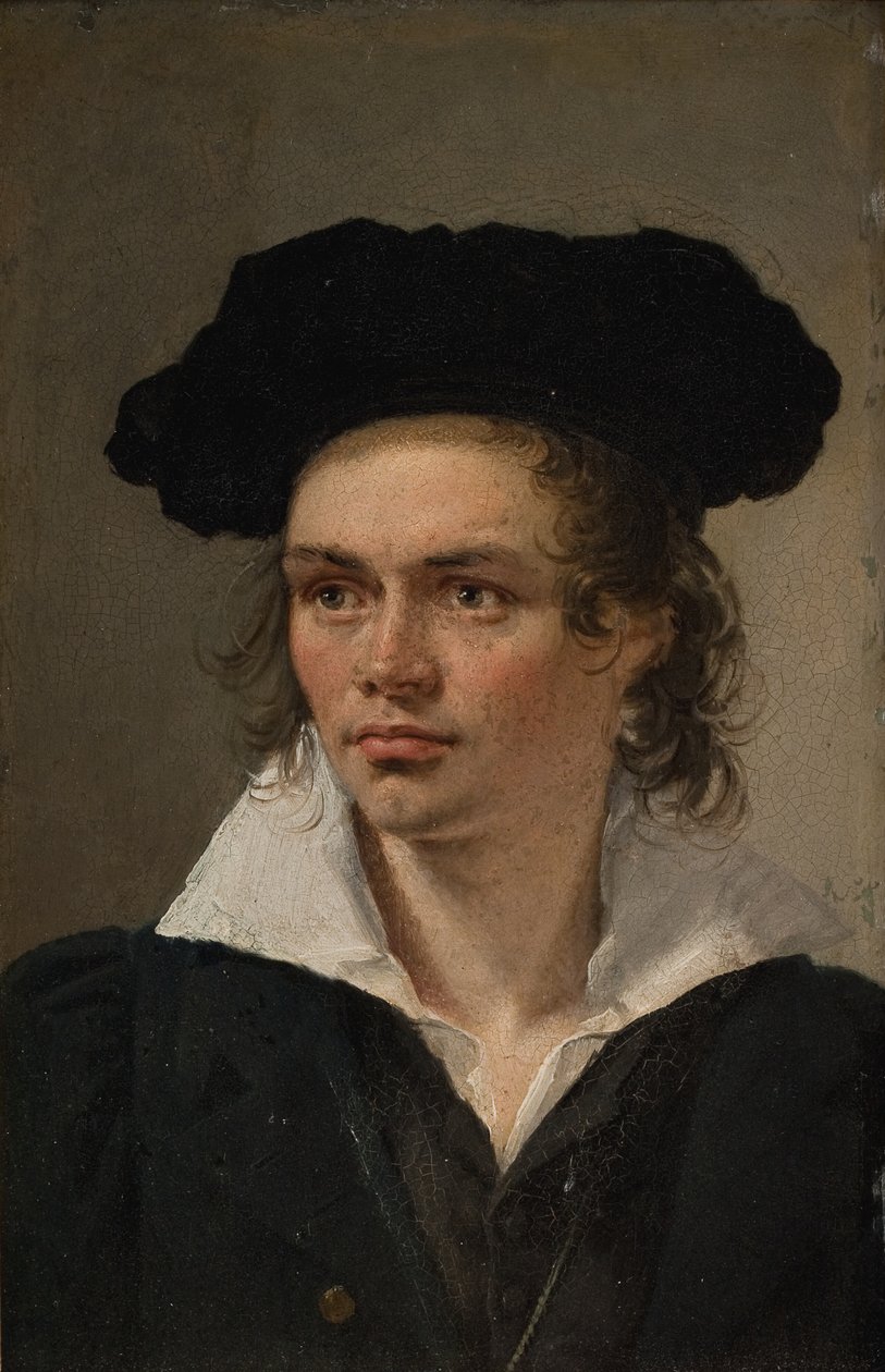 The Sculptor Hermann Ernst Freund by C.A. Jensen