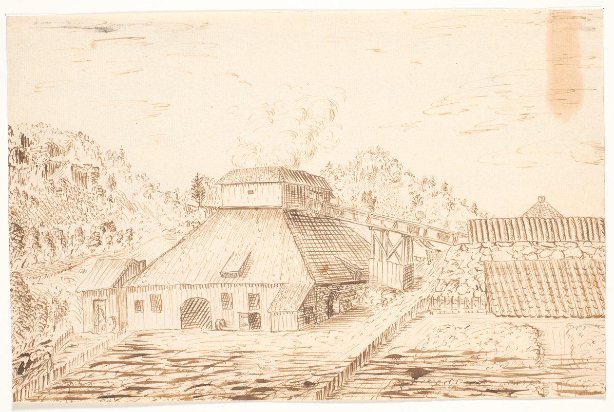 Bærums Smelteovn by C.A. Lorentzen