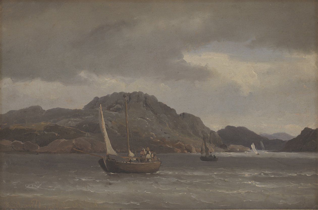 The Skerries at Marstrand, Sweden by C.F. Sørensen