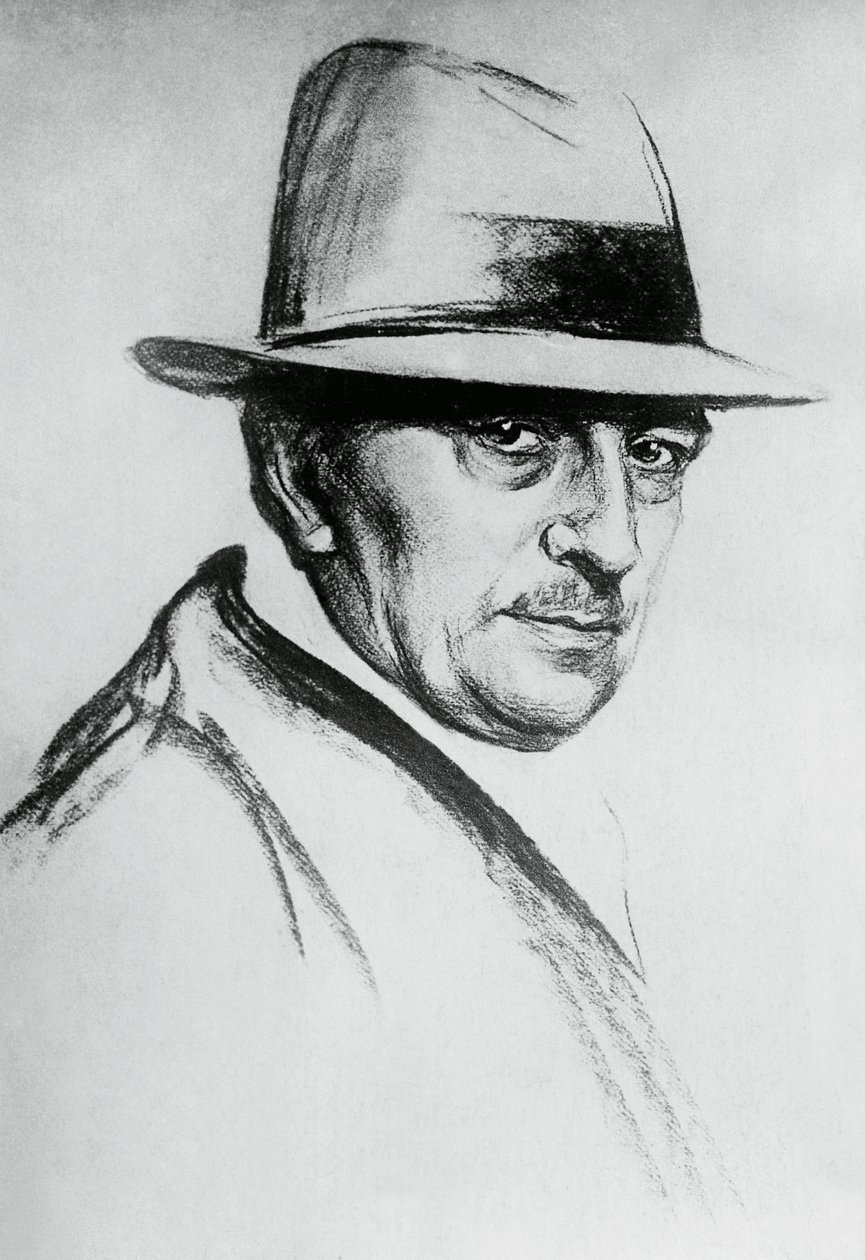 Portrait of Dario Niccodemi by J.B. and Brown J. Rowbotham