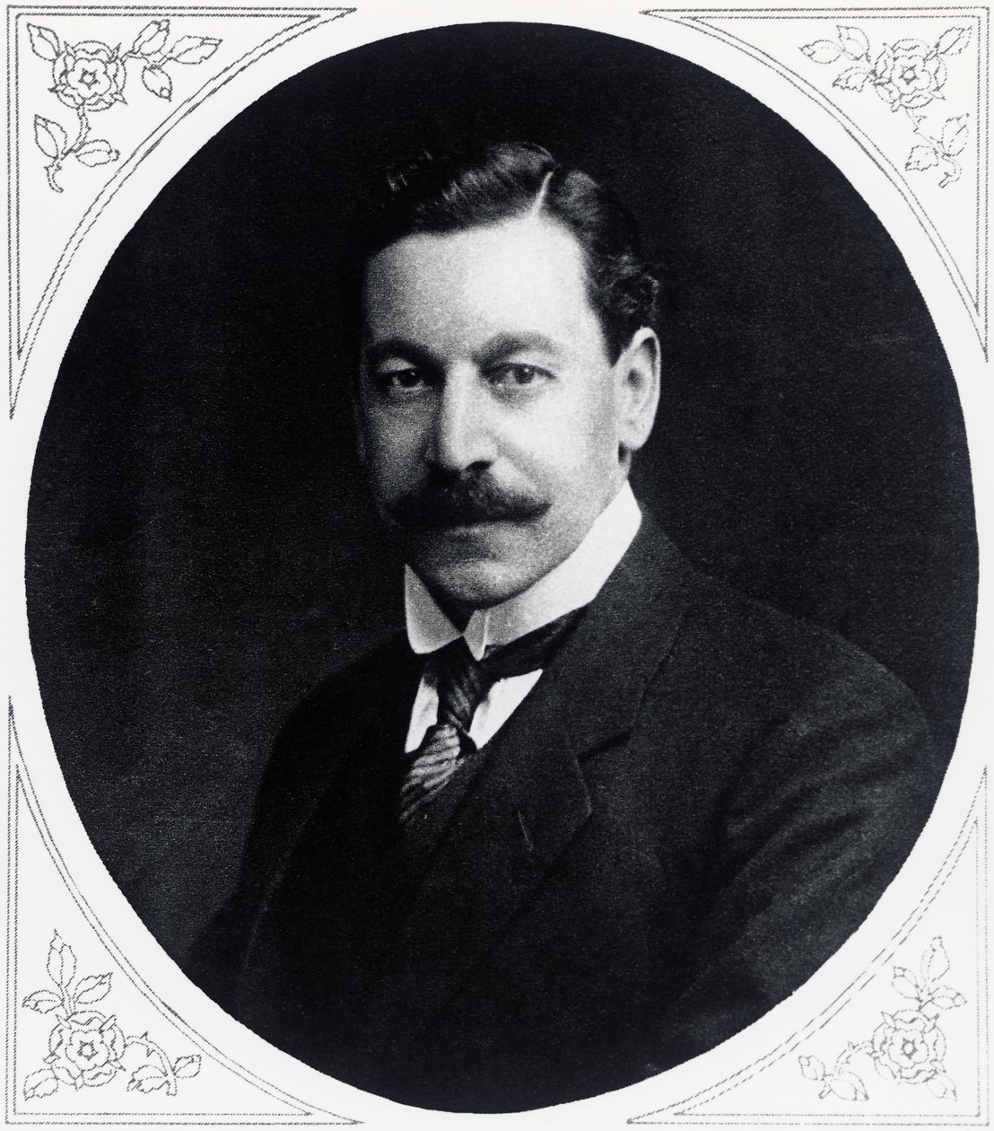Portrait of Herbert Samuel (1870-1963), English politician, from Illustrated War News, January 19 by J.B. and Brown J. Rowbotham