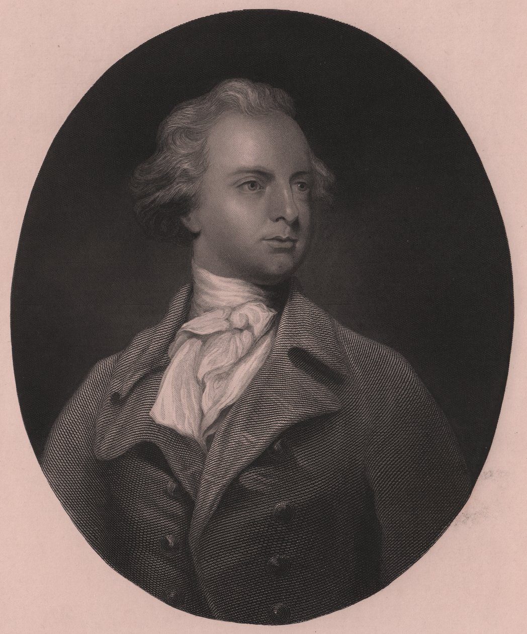 Portrait of Sir Abraham Hume, Second Baronet, engraving by G Stodard from painting by Joshua Reynolds, Virtue and Co Publisher, London, circa 1860 by J.B. and Brown J. Rowbotham