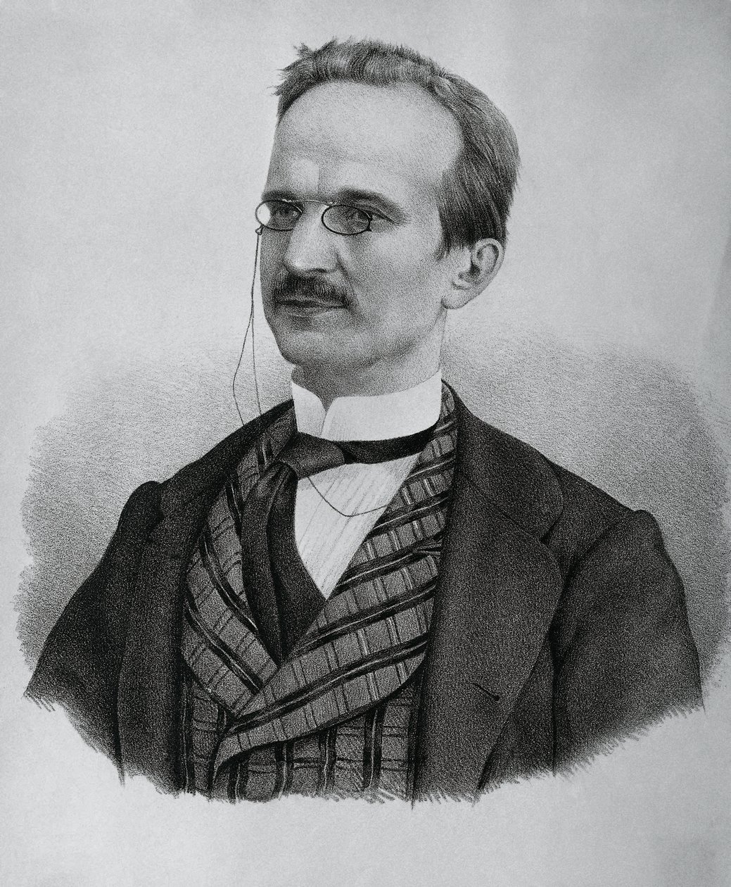 Portrait of Urbano Rattazzi (1808-1873), Italian politician, lithograph by J.B. and Brown J. Rowbotham