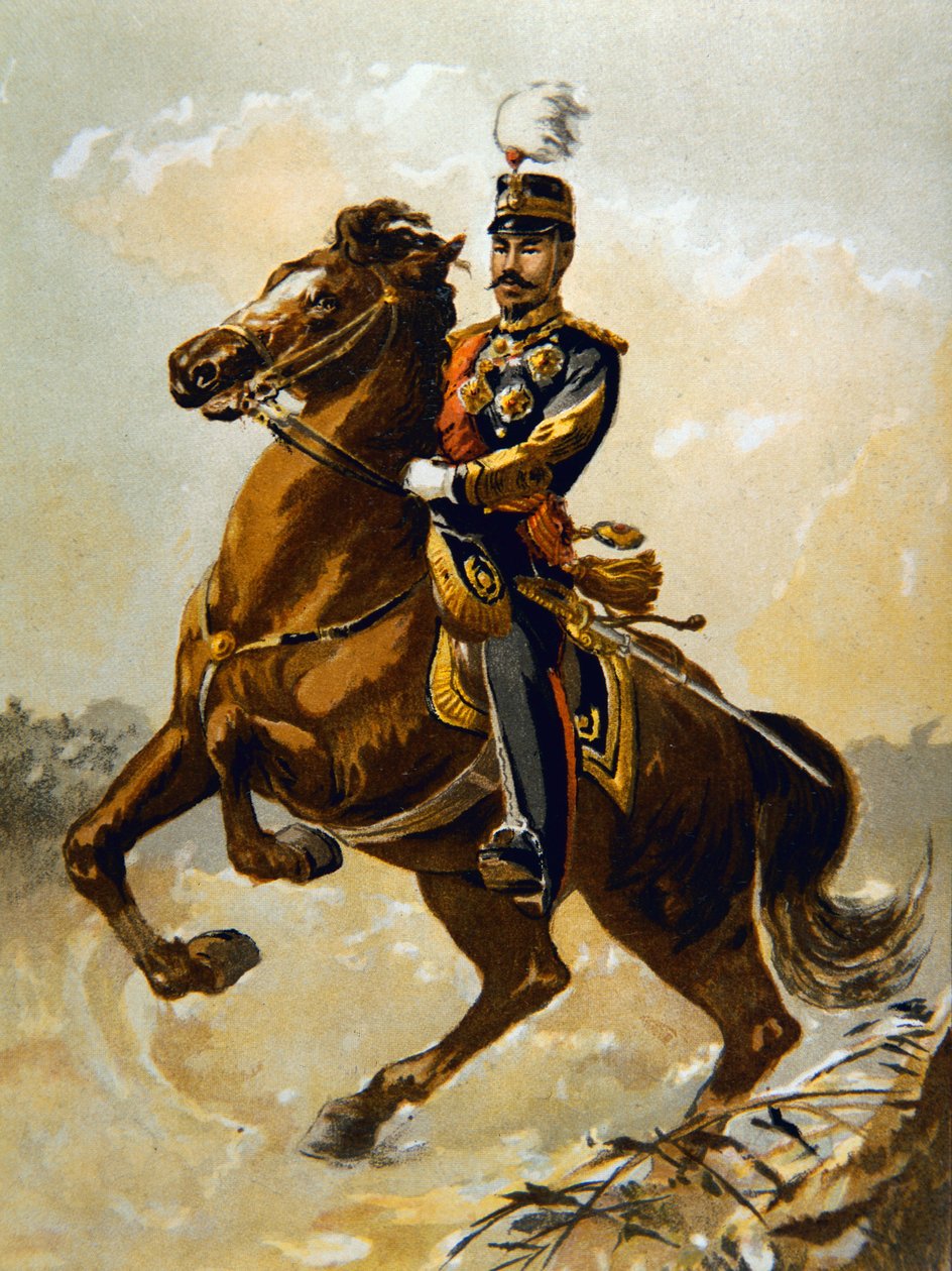 The Emperor of Japan in 1904 by J.B. and Brown J. Rowbotham