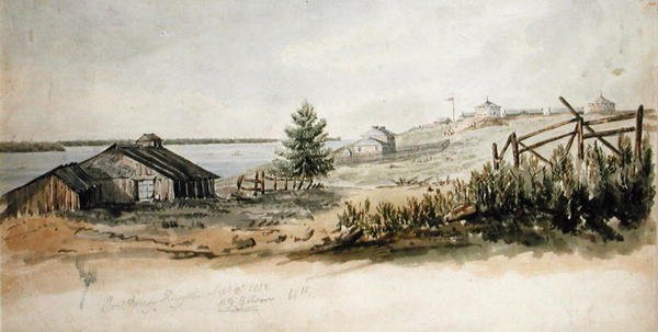 Fort Henry, Kingston, Ontario, Canada, 8th September 1832 by C.J. Gibson