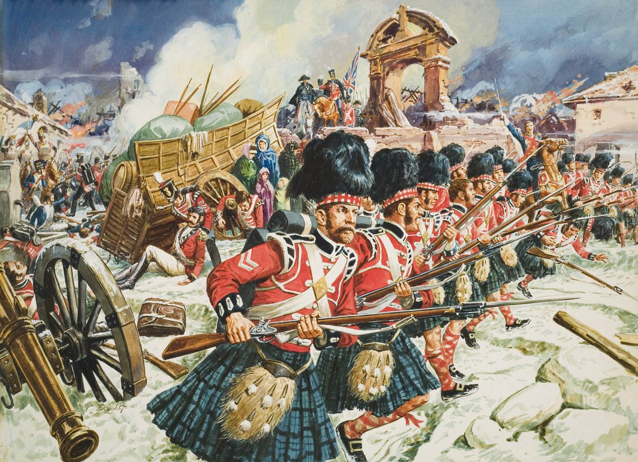 Defence of Corunna by C.L. Doughty
