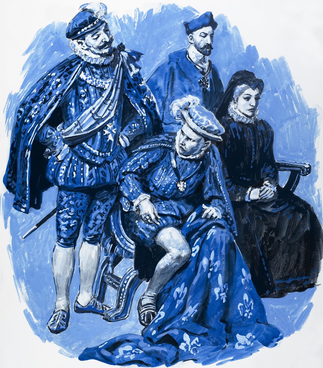 Francis II of France and the Duke of Guise by C.L. Doughty