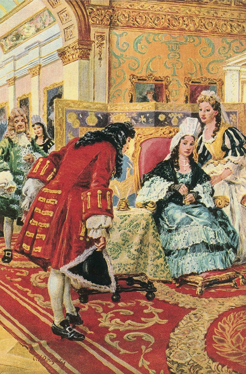 The Duke of Marlborough Returning the Golden Keys to the Royal Apartments to Queen Anne by C.L. Doughty