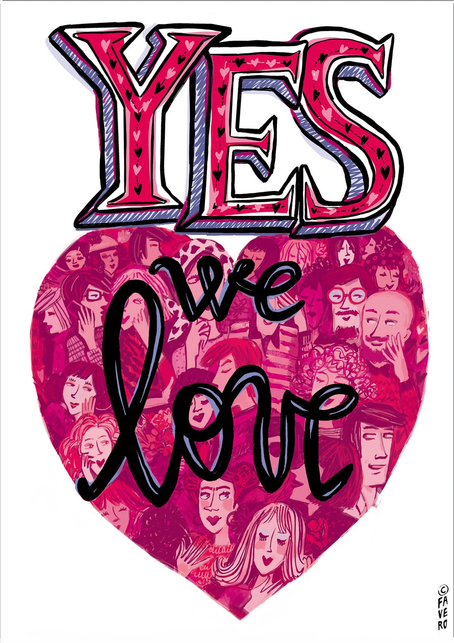Yes We Love by COSTANZA FAVERO