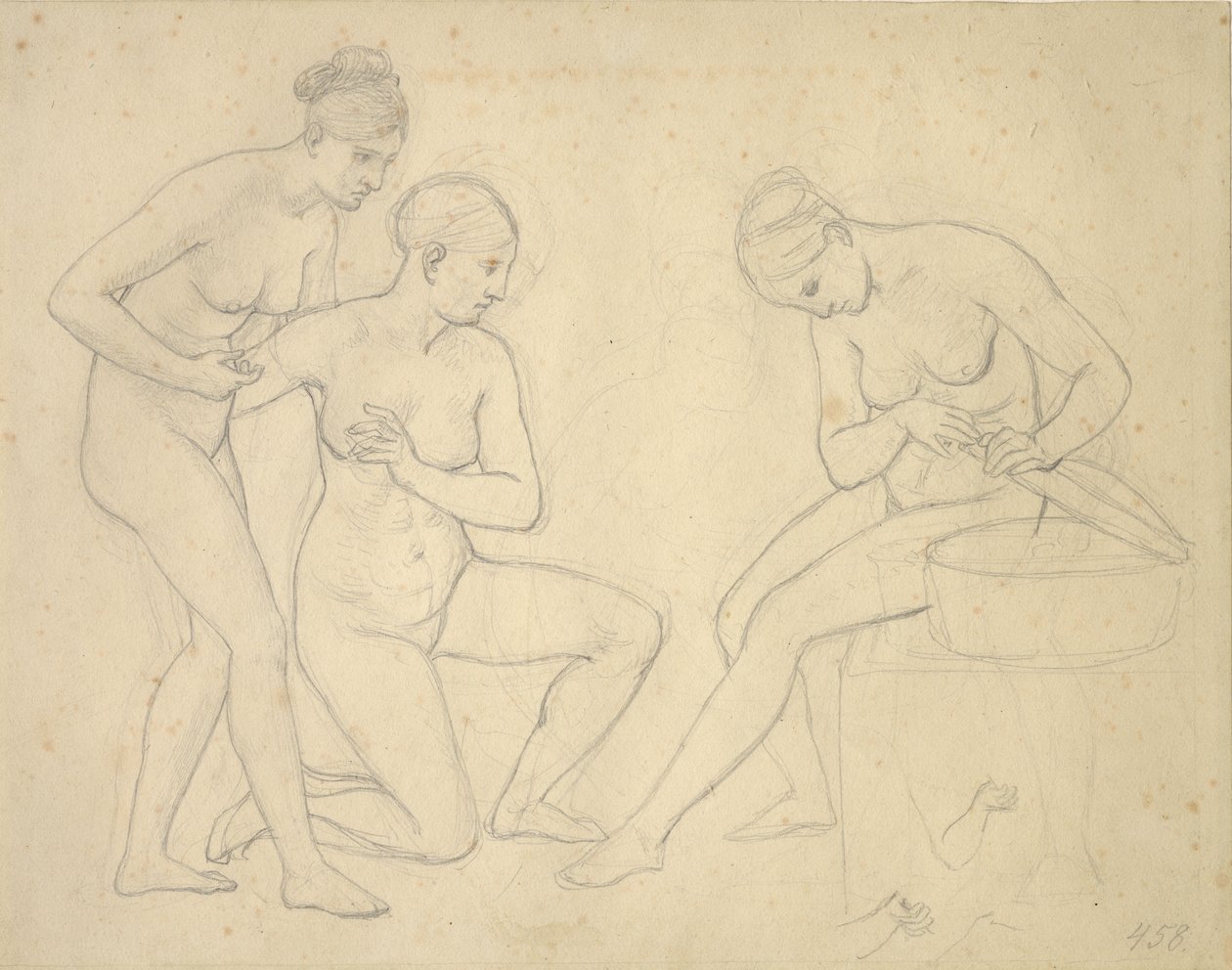 Draft for the Painting of Cecrops