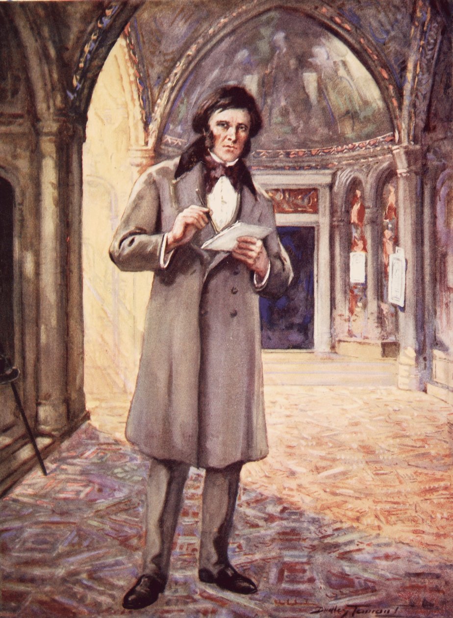 John Ruskin in Venice by C. Dudley Tennant