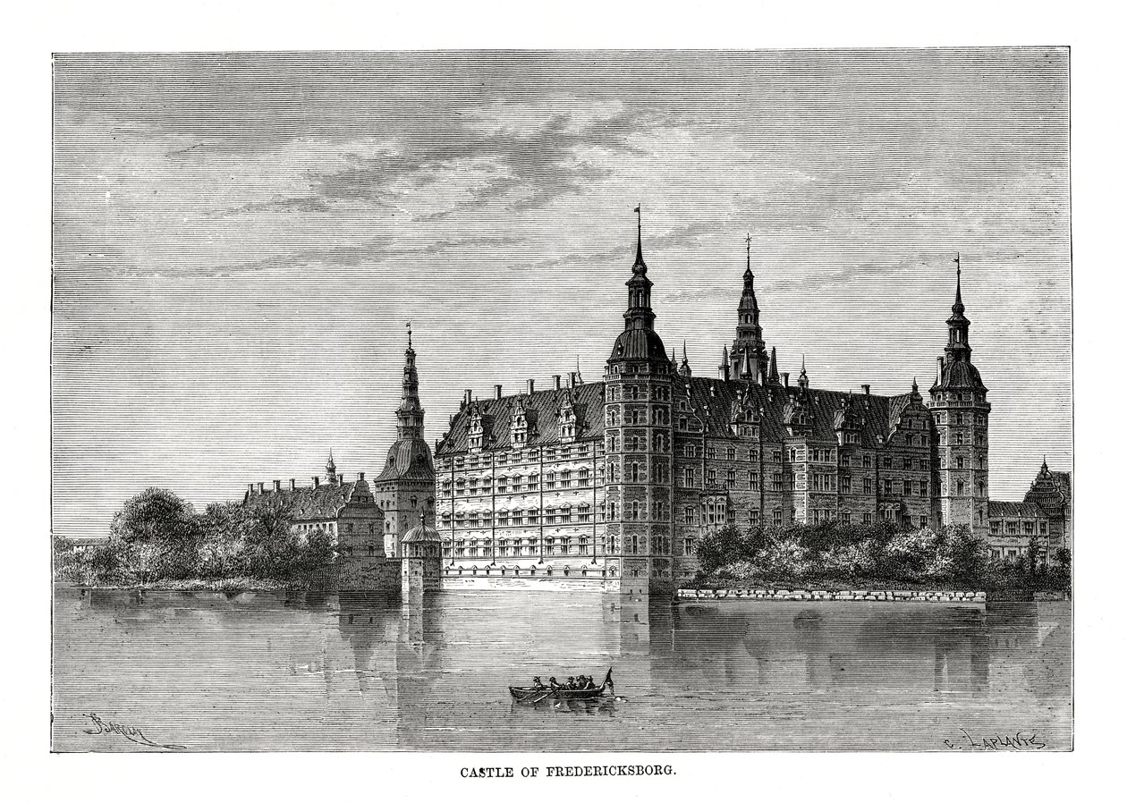Frederiksborg Castle, Copenhagen, Denmark by C. Laplante