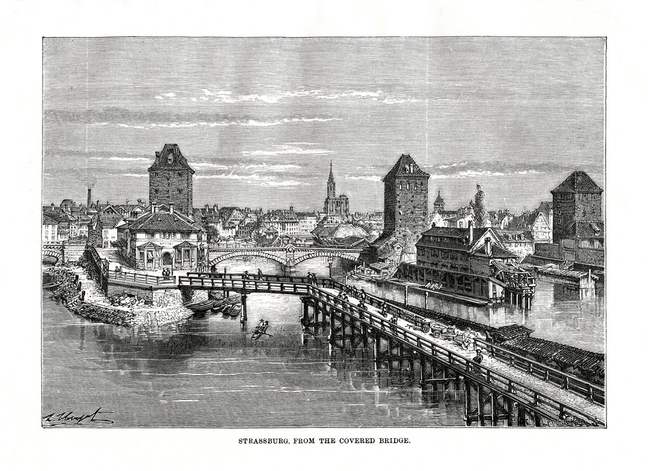 Strasbourg, France, 1879 by C. Laplante