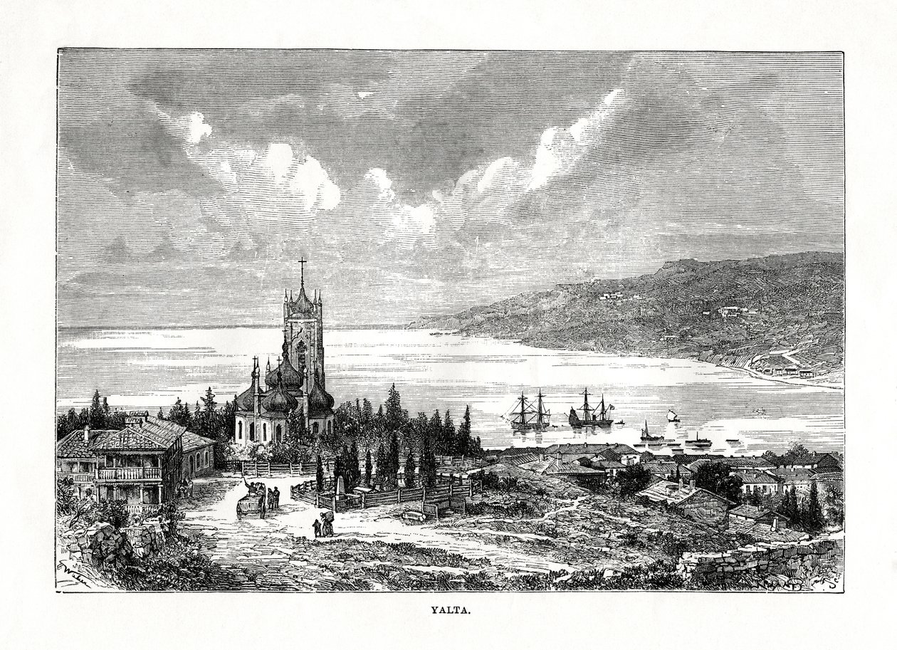 Yalta, Southern Ukraine by C. Laplante