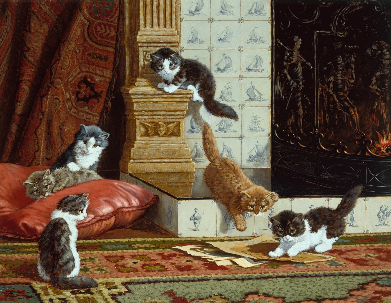 By The Fireside by C. Raaphorst