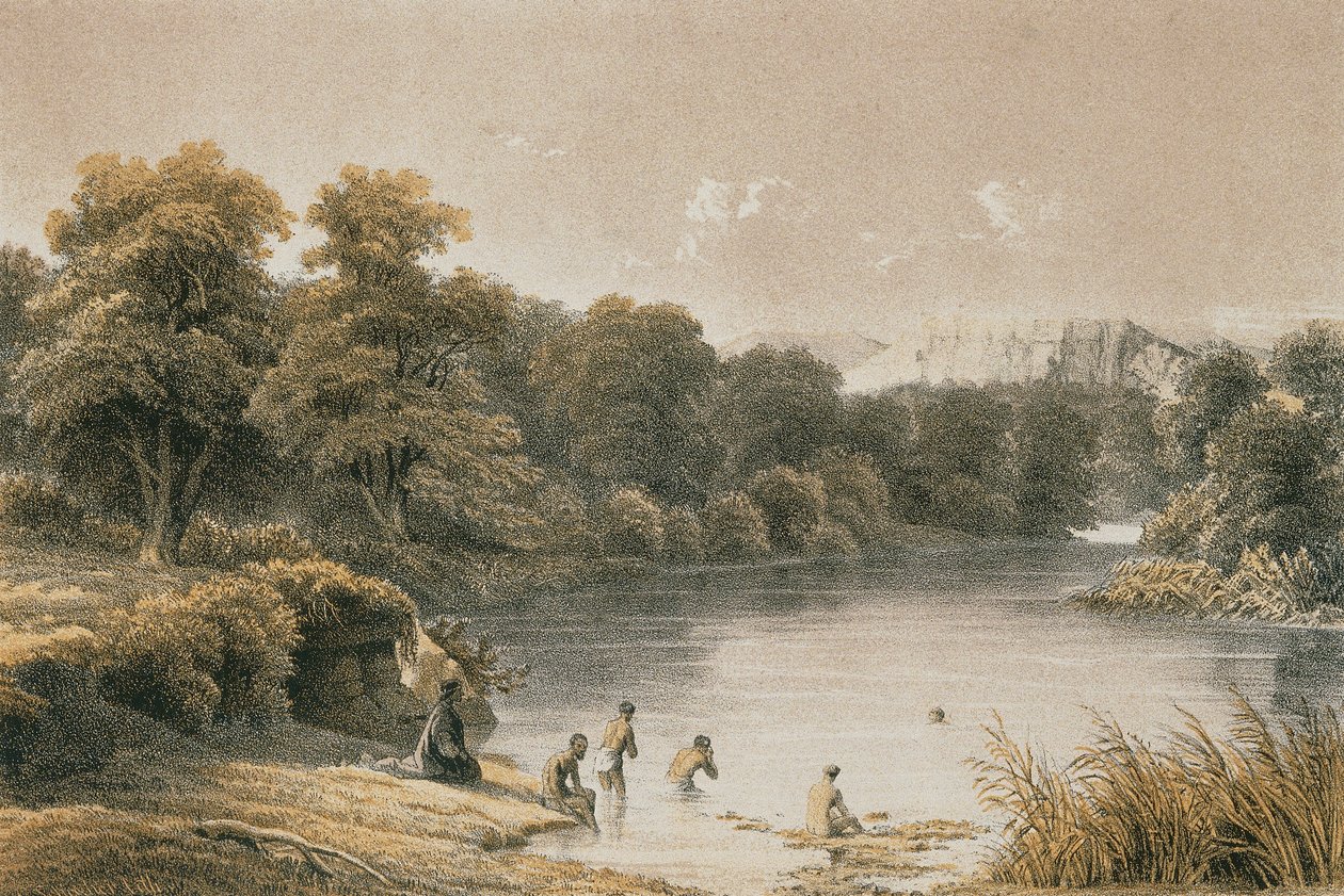 River Jordan by C. Schacher