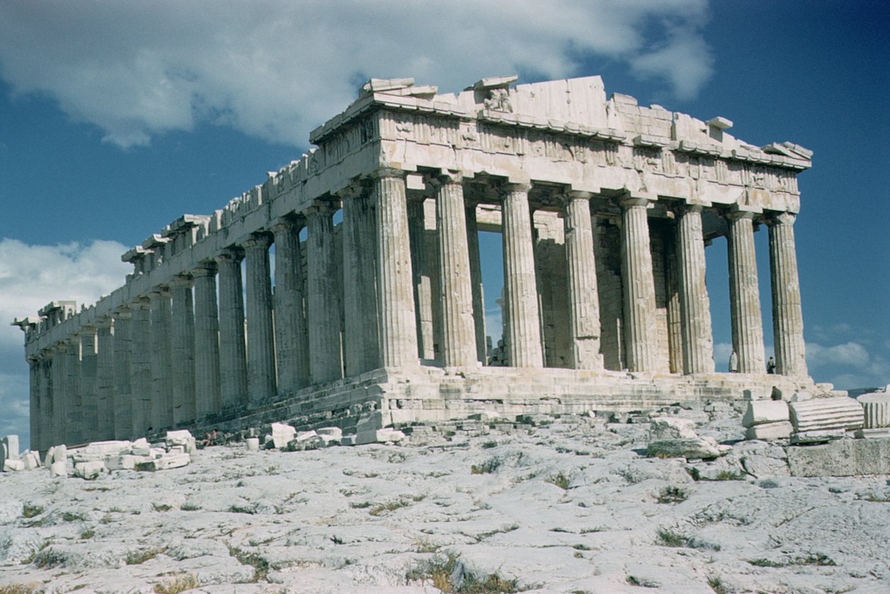 The Parthenon by Callicrates and Ictinus