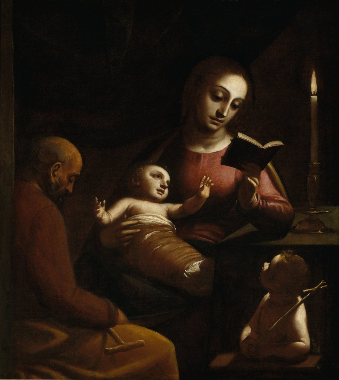 The Holy Family with John the Baptist as a Boy, ca 1578 by Cambiaso