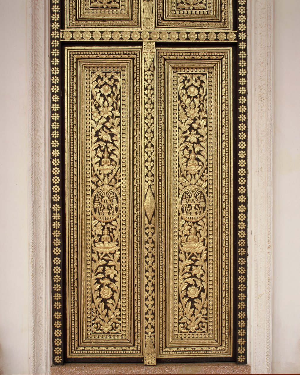 Decorative Door by Cambodian School