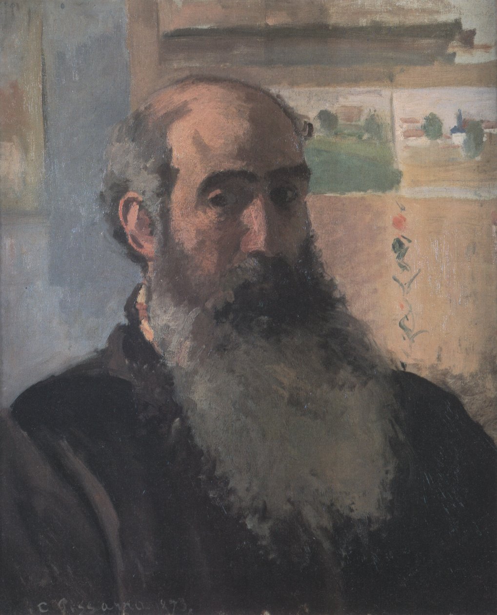 Self-Portrait by Camille Jacob Pissarro