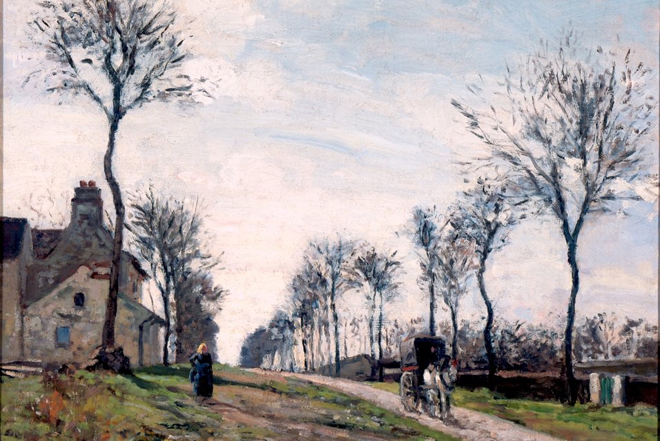 Road to Marly by Camille Jacob Pissarro