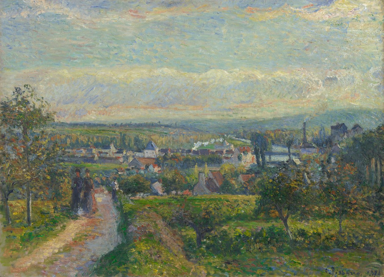 View of Saint-Ouen-l