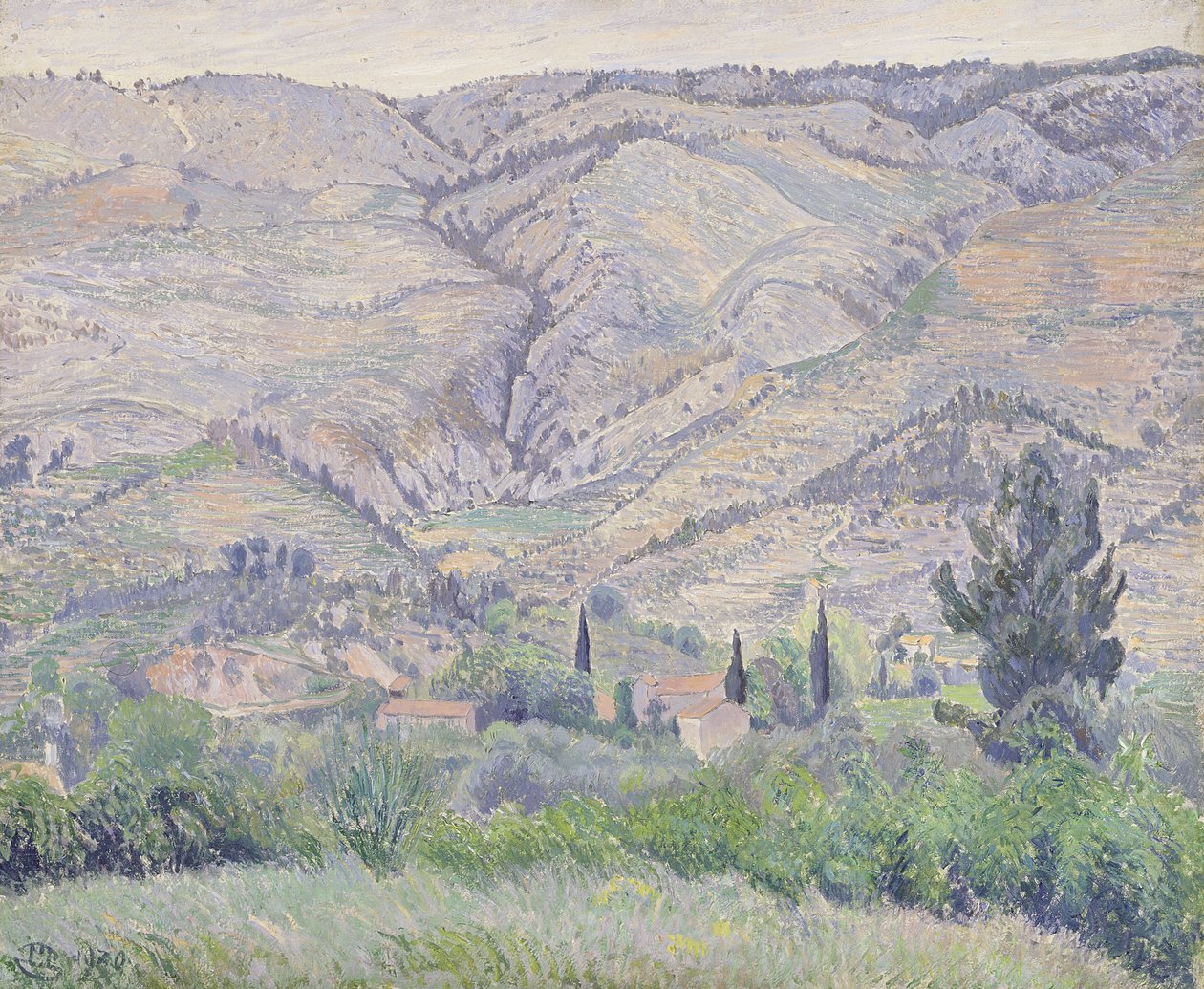 Le Ragas, near Toulon, c.1930 by Camille Jacob Pissarro
