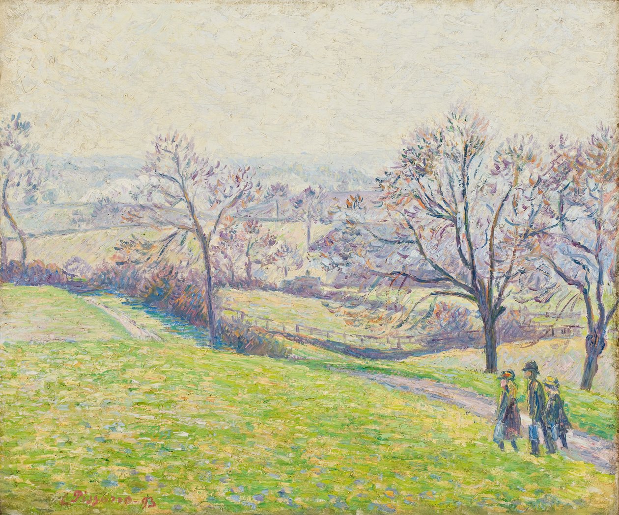 Epping Landscape, 1893 by Camille Jacob Pissarro
