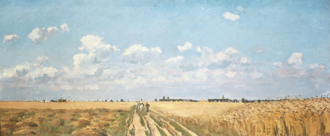 Summer, 1872 by Camille Jacob Pissarro