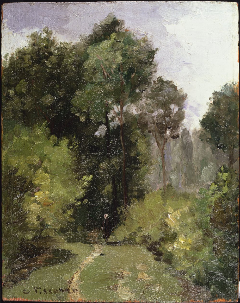 Under the Trees by Camille Jacob Pissarro