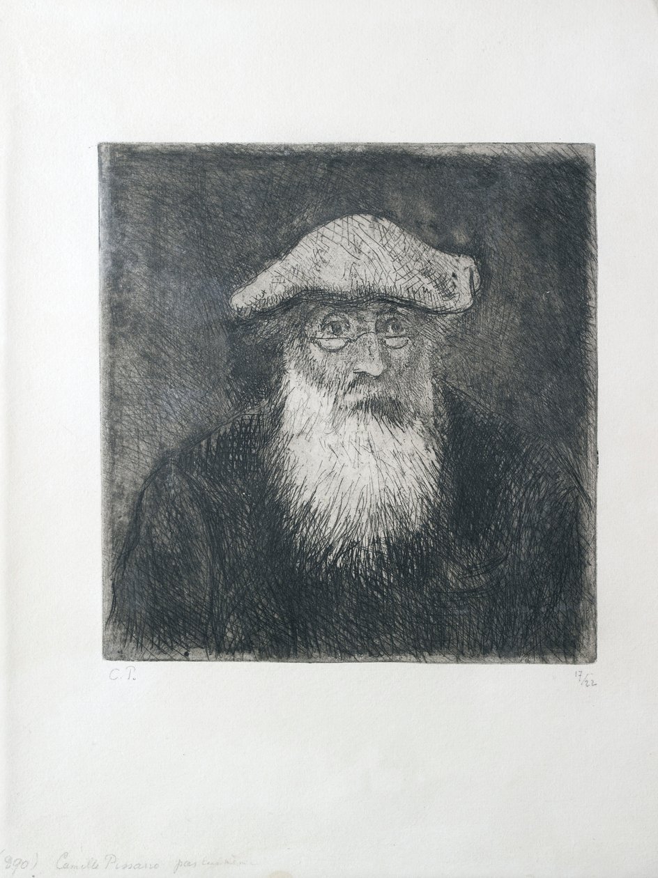Camille Pissarro, Self-Portrait by Camille Pissarro