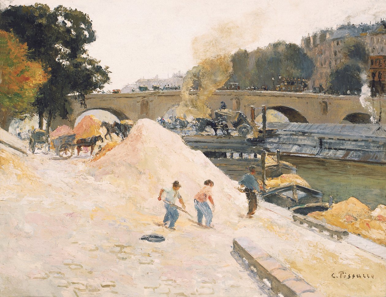 Pont-Marie Seen from Quai d