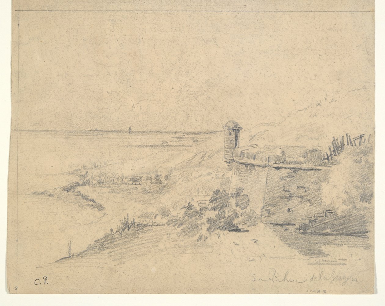 La Tehin de la Guayra by Camille Pissarro