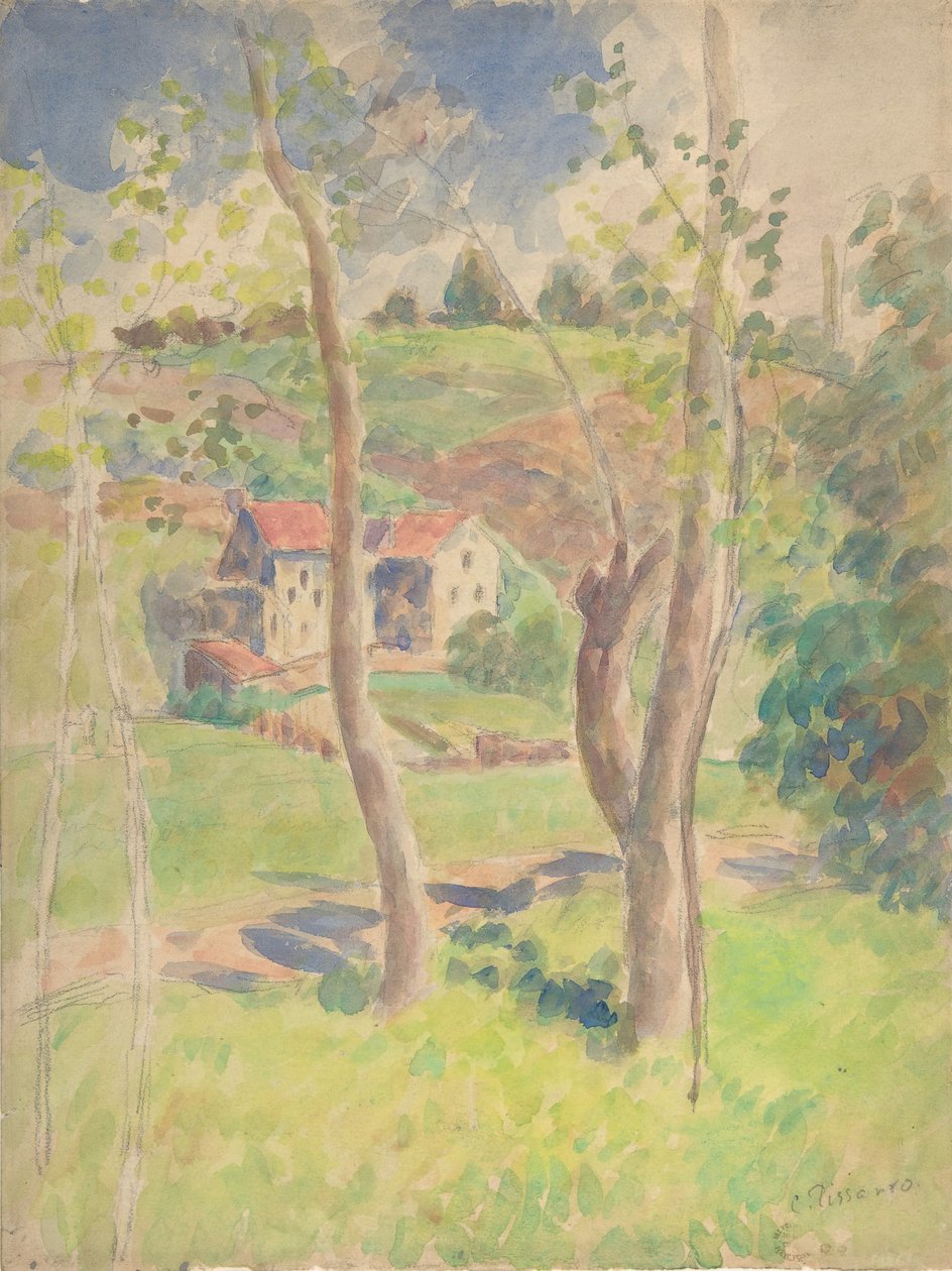 Landscape by Camille Pissarro