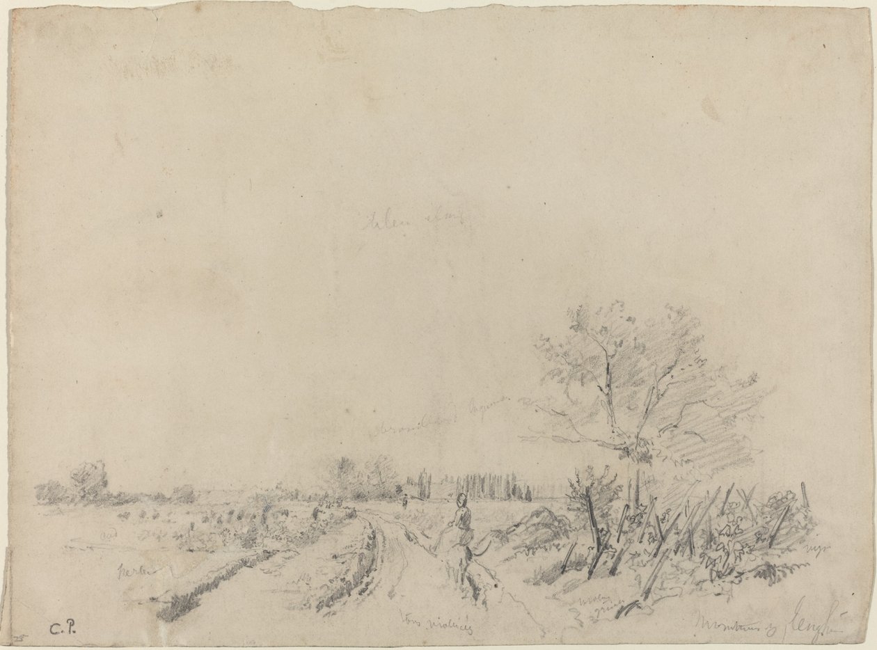 Montmorency Road by Camille Pissarro