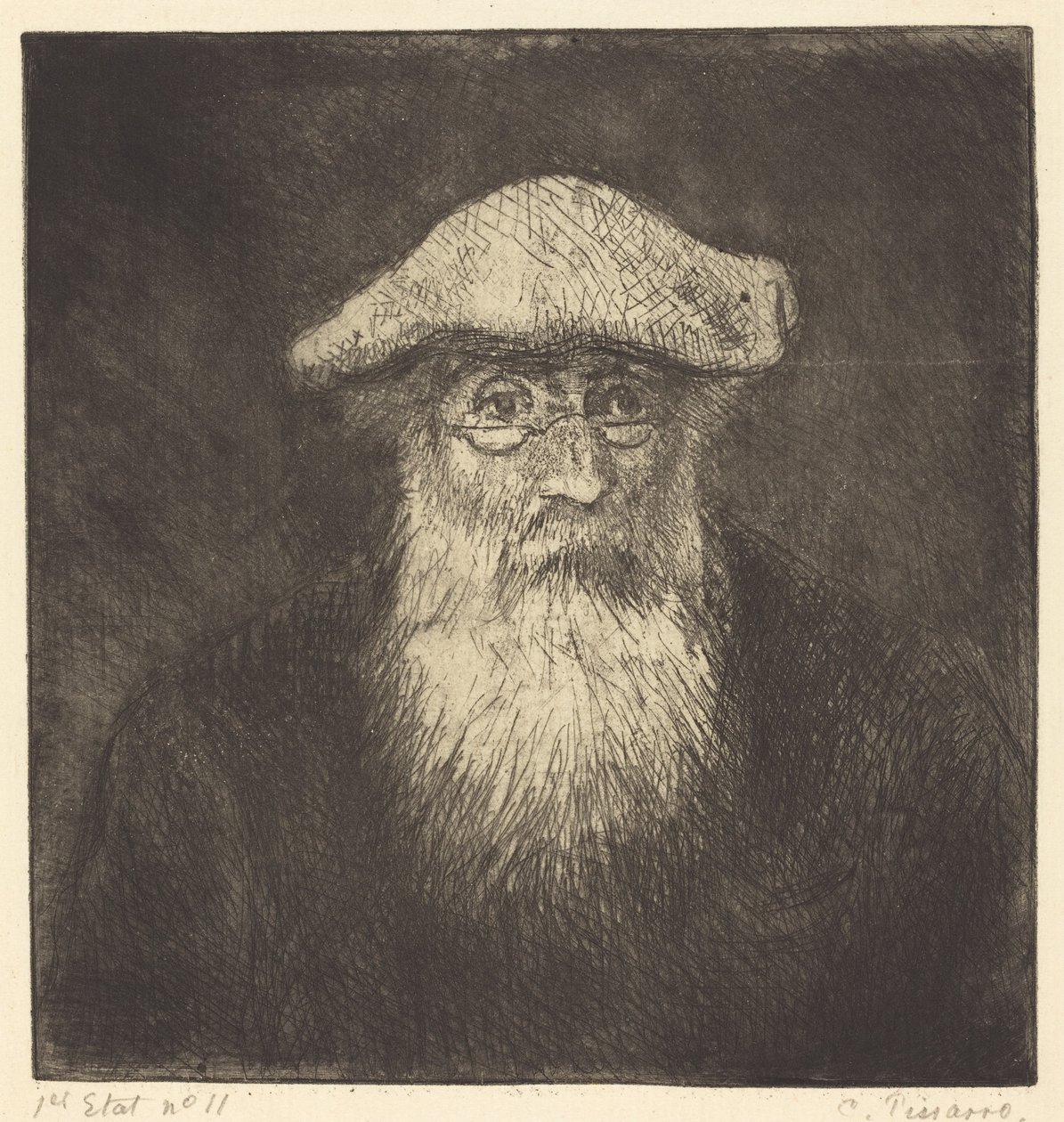 Self-Portrait (Camille Pissarro) by Camille Pissarro