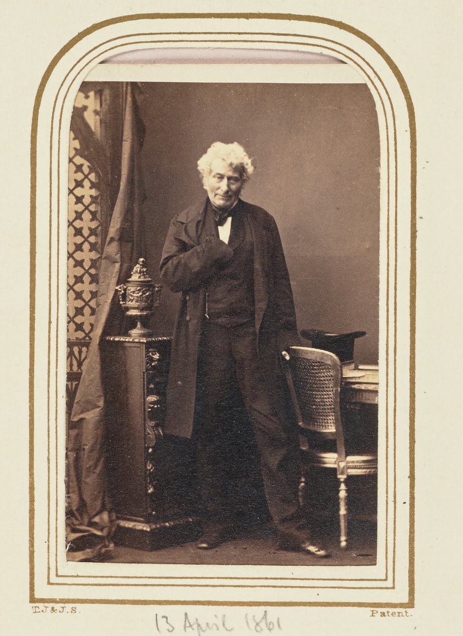 Edward Lane, Earl of Ellenborough (1790 - 1871), Statesman by Camille Silvy