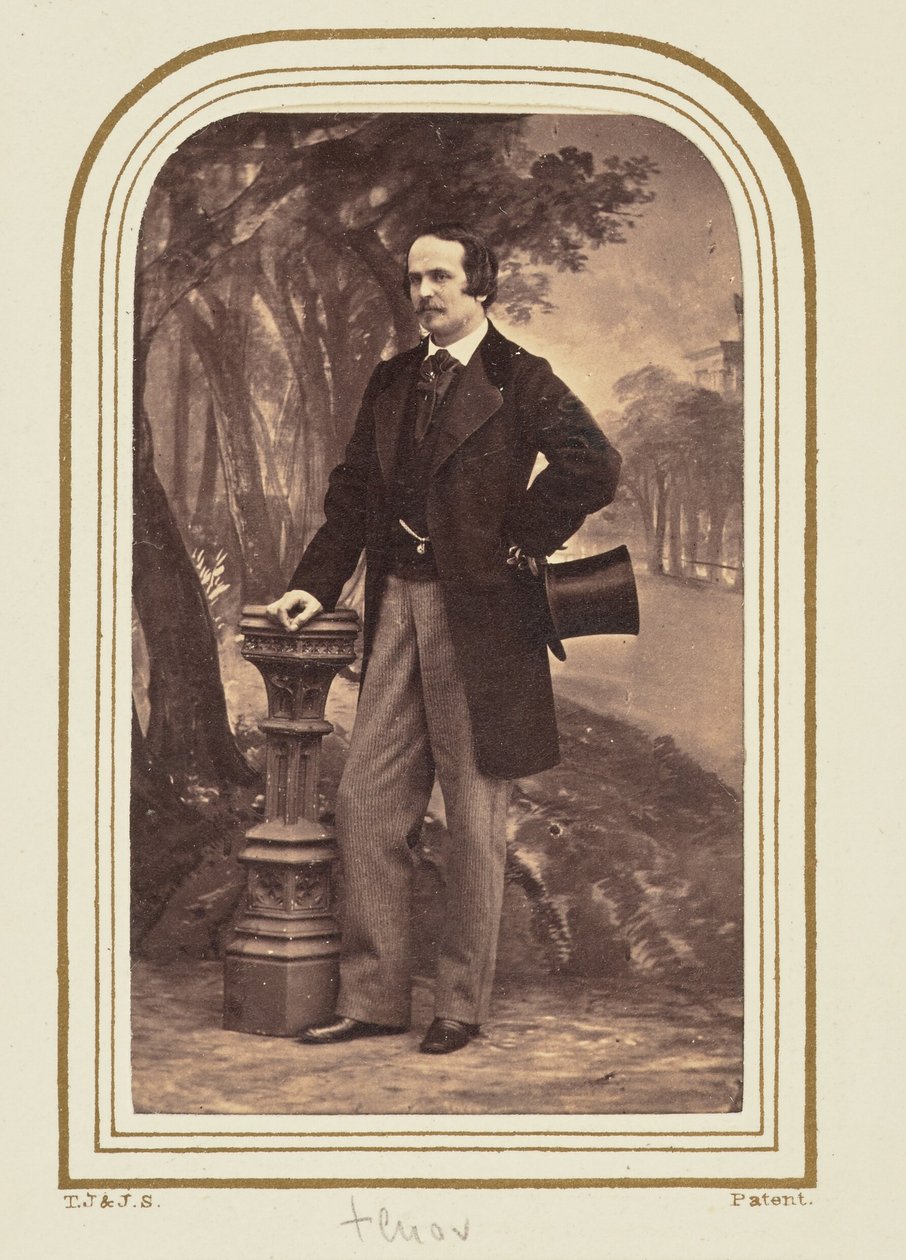 Italo Vandoui (1821 - 1882) by Camille Silvy