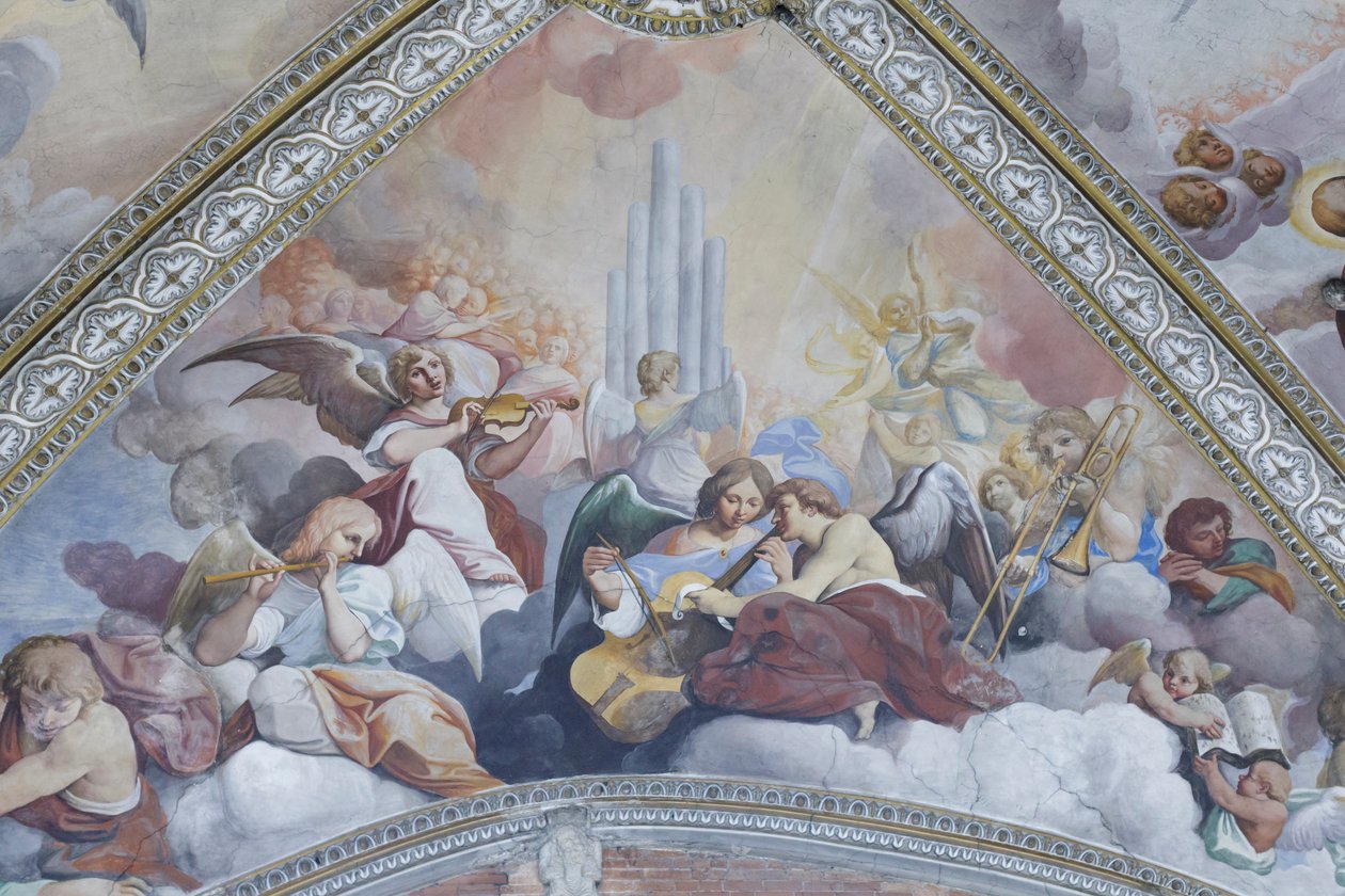 Fresco Cycle Dedicated to the Virgin (detail) by Camillo Procaccini
