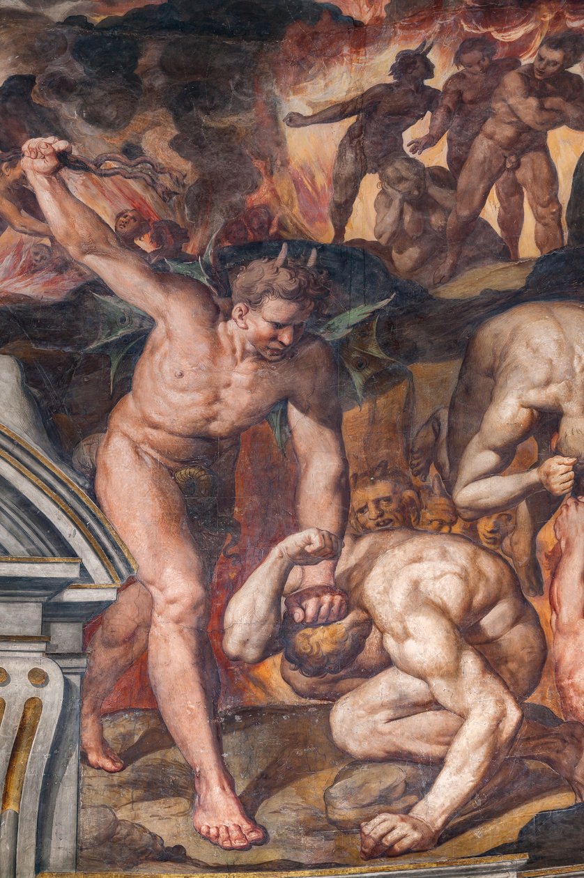 Last Judgement (detail) by Camillo Procaccini