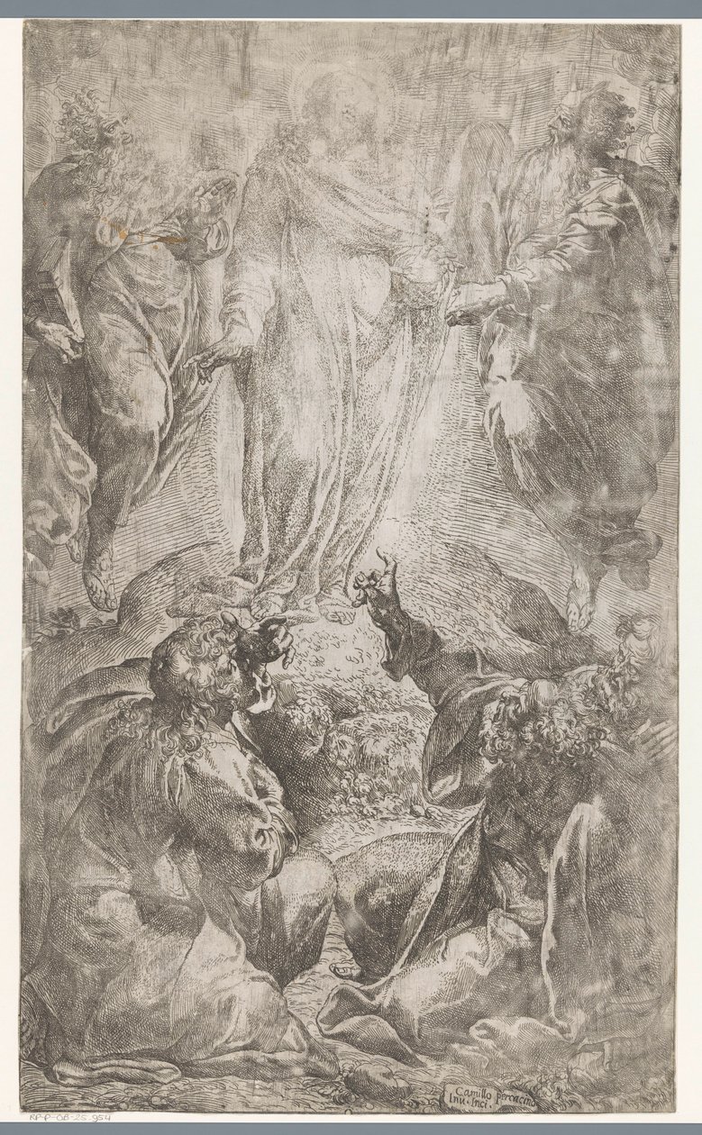Transfiguration of Christ on Mount Tabor by Camillo Procaccini