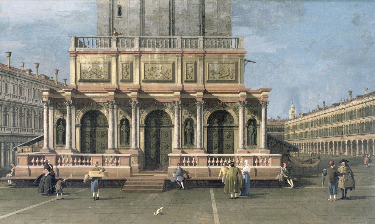 The Loggetta, Venice by Giovanni Antonio Canal