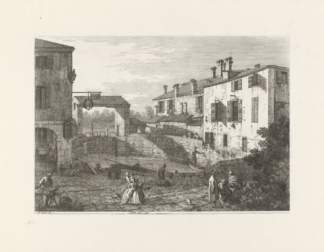 The Gates of Dolo by Canaletto