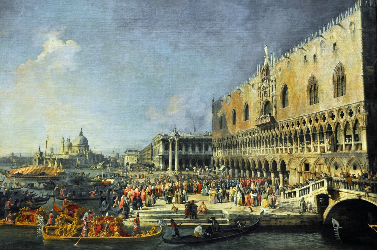 Reception of the French Ambassador in Venice by Canaletto