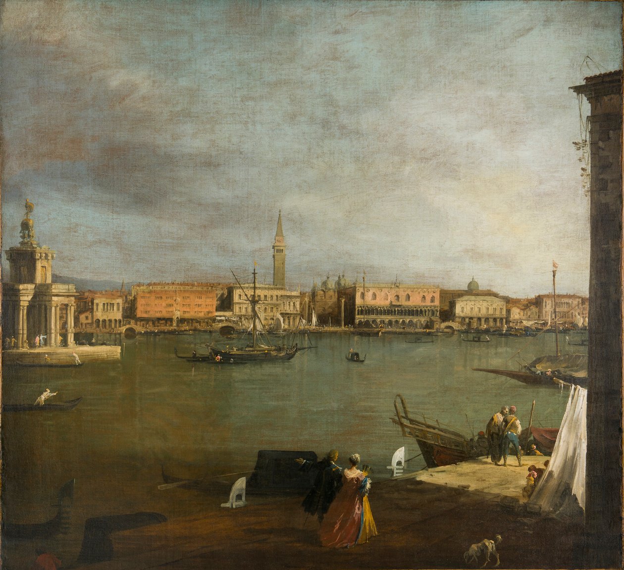 The Bacino di San Marco: Looking North by Canaletto
